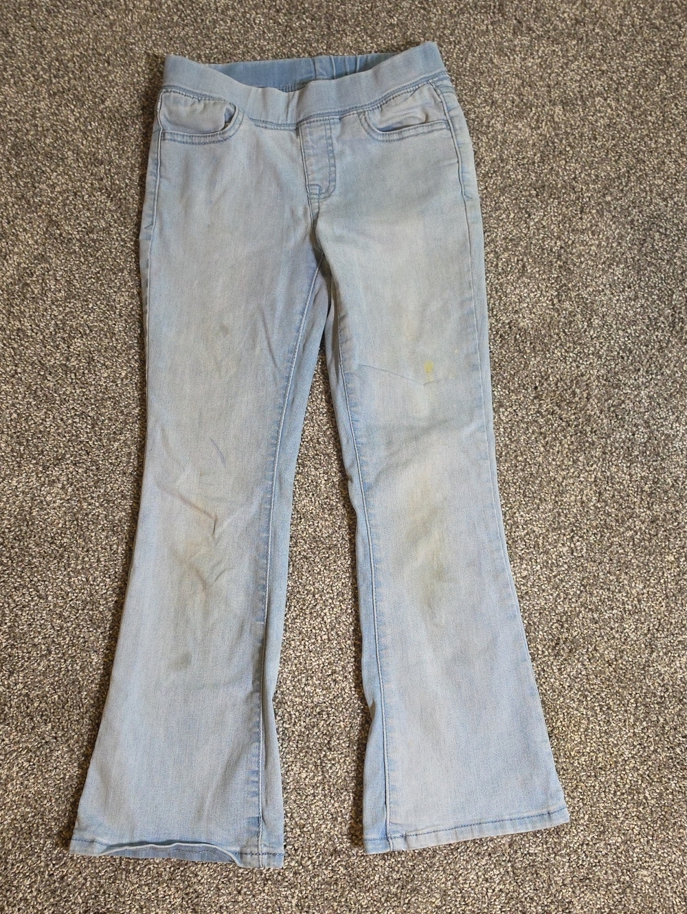 Light Blue Girls 8 Flare Jeans
